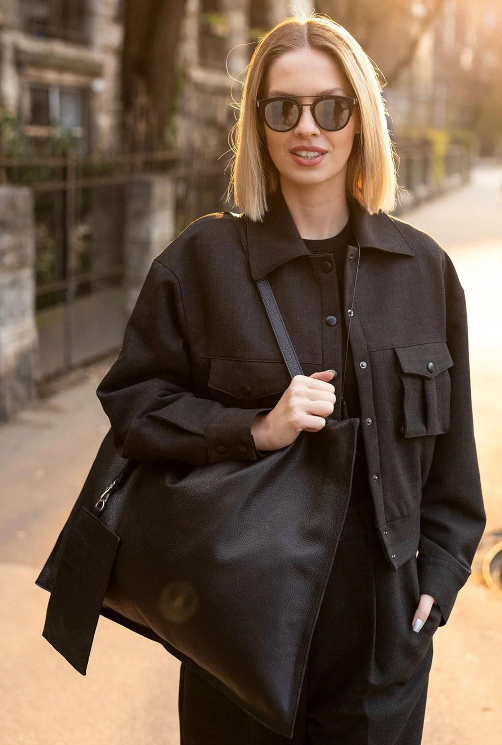 Black Label Bomber Jacket