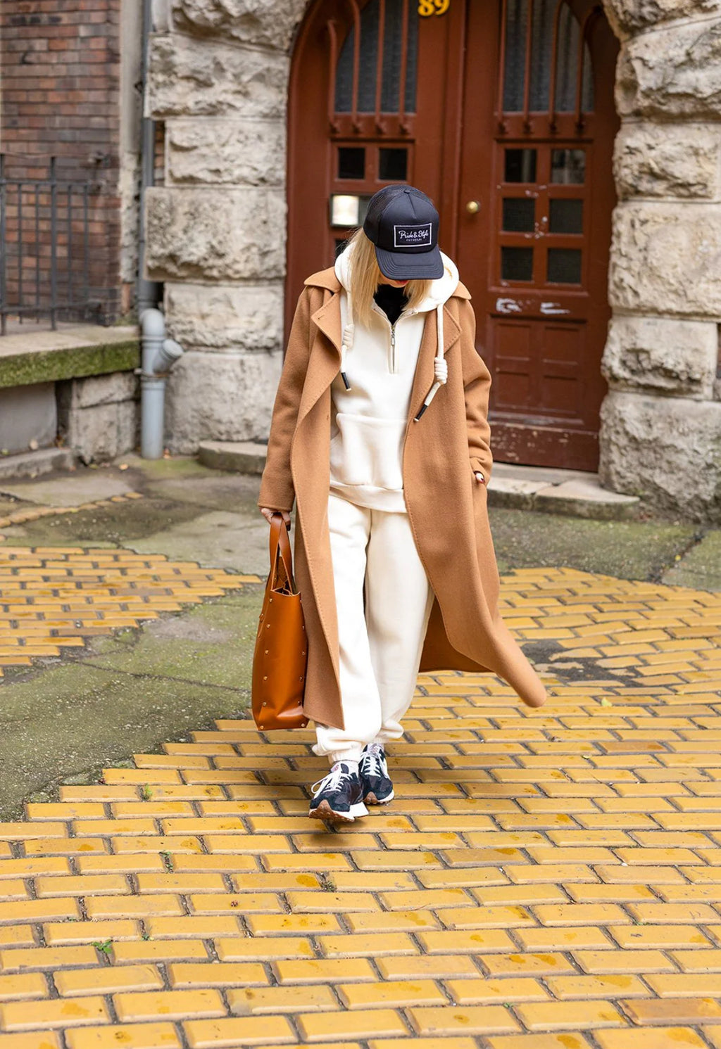 Black Label Wool Coat