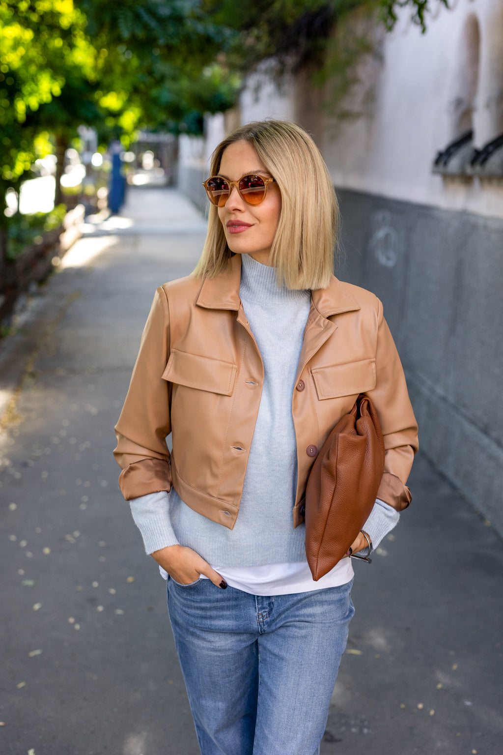 Muse Vegan Leather Jacket
