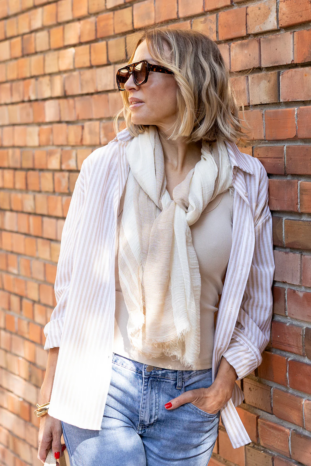 Elara Stripe Shirt