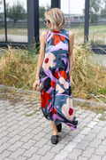 Aurora Print Maxi Dress